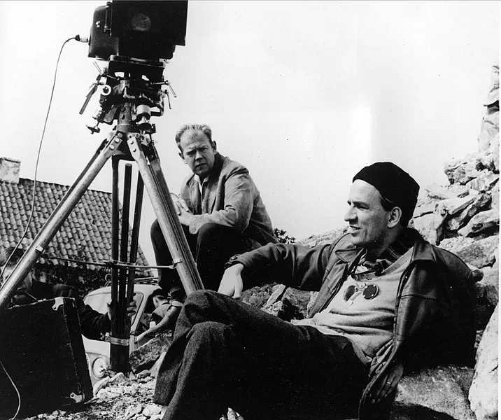 Ingmar Bergman And Sven Nykvist 1