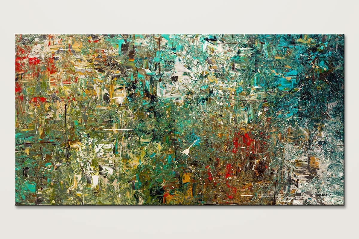 Discovery Huge Large Abstract Art Painting Id80