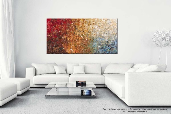 Happy Place – Original Colorful Abstract Art