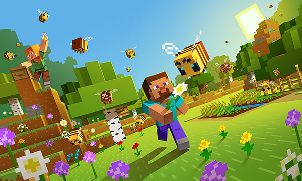 Minecraft Video Game - Mediablock Buzzybees Minecraft Video Game - Mediablock Buzzybees