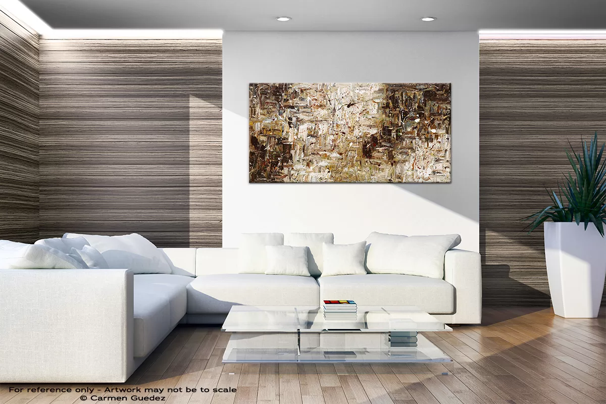 Mountain View Large Abstract Wall Art Id36