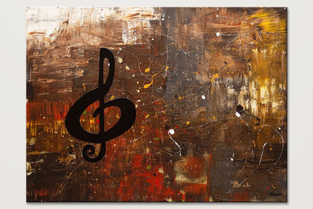 Music for the Soul - Abstract Art Painting