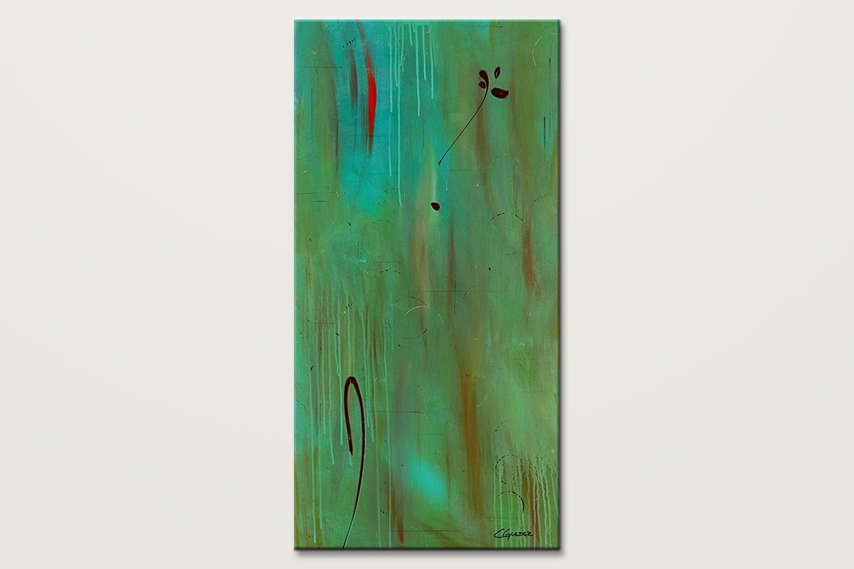 One And Only Abstract Painting On Canvas