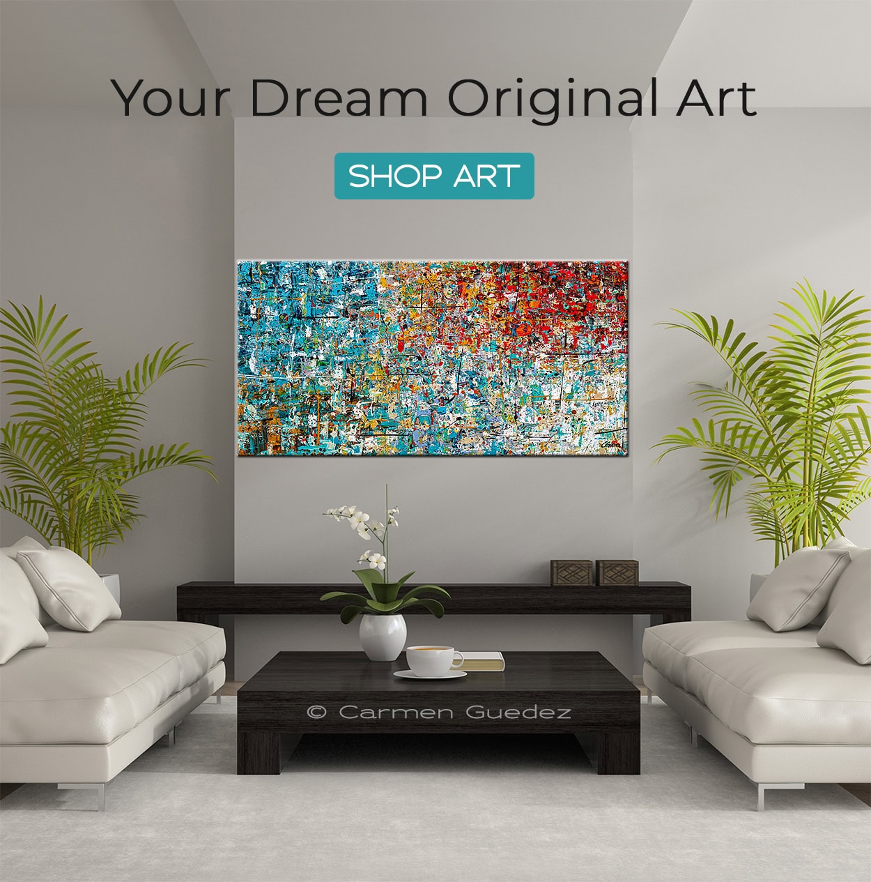 Original Abstract Art For Sale Large Abstract Paintings