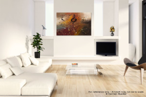 Back Home Music Presto – Music Abstract Painting