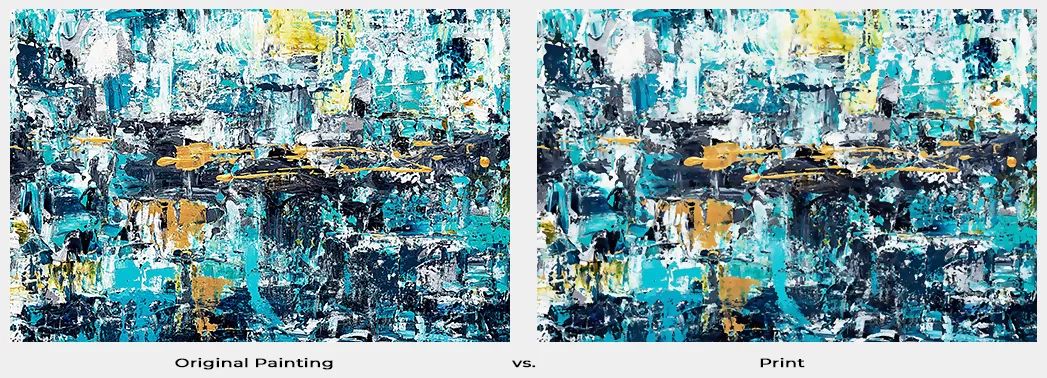 Print Versus Painting - Differences between Prints and Original Paintings - Price
