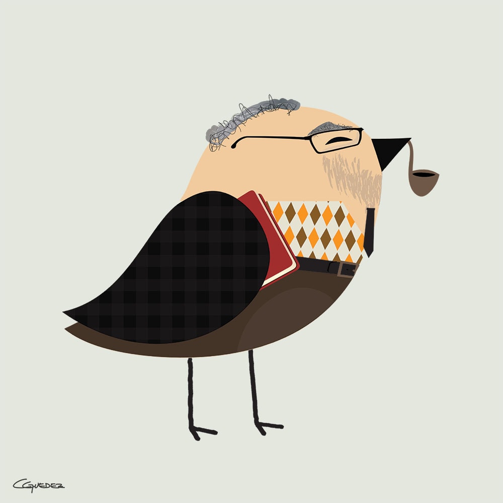 Professor Bird Nft Art