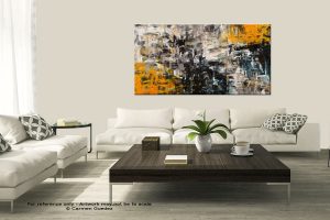 Back Home Abstract Expressions Progression – Oversized Textured ...
