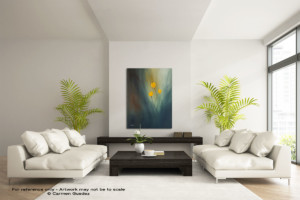 Rays of Hope – Abstract Art Painting