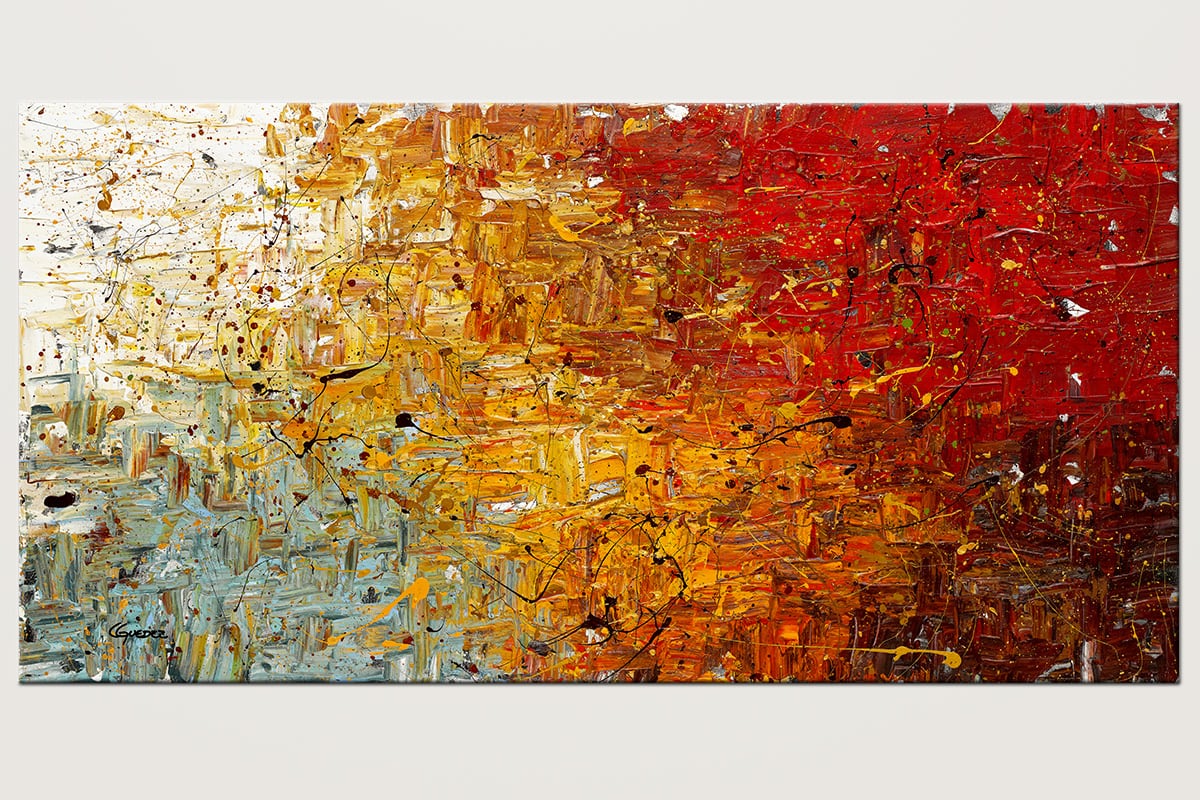 Running Free Large Modern Abstract Art Painting Id80
