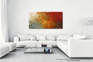 Running Free – Modern Abstract Art Painting