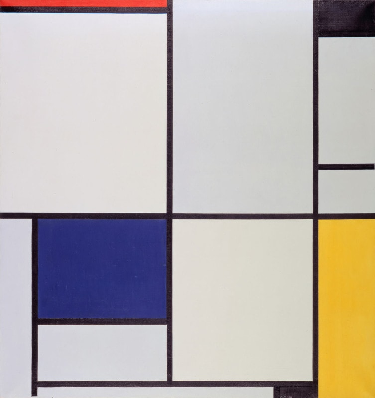Tableau I By Piet Mondrian