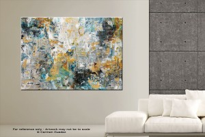 Back Home Abstract Expressions The Hills – Acrylic Abstract Art Painting