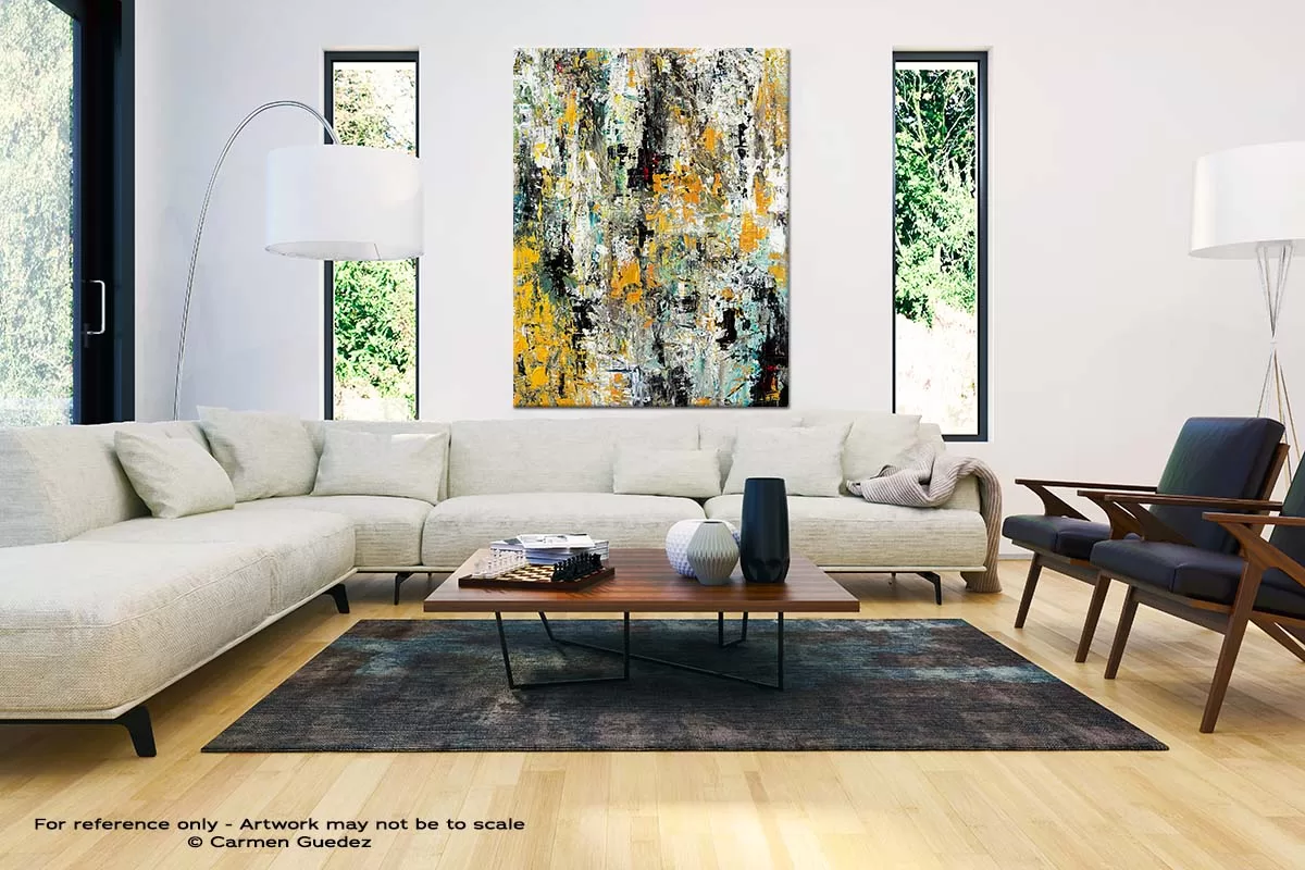 The Light Within Large Vertical Wall Art Painting V1 Id53